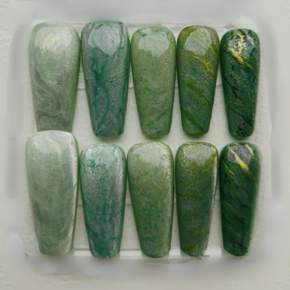 hues of jade