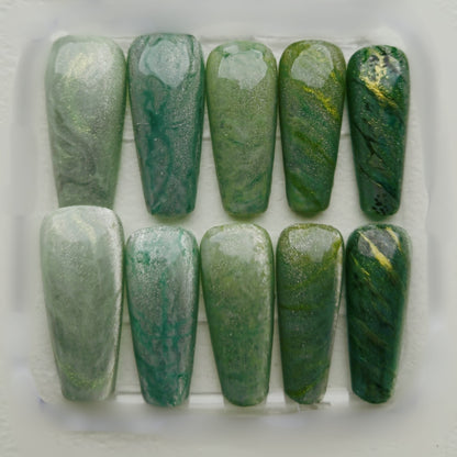 hues of jade